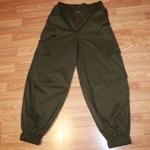 SHEIN Womens New Slacks New Straight Leg Cargo Pants SIZE Large